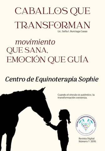 Revista Equinoterapia Sophie