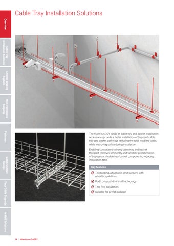 CADDY Cable Pathway Solutions 第 14 页