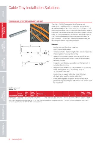 CADDY Cable Pathway Solutions 第 20 页