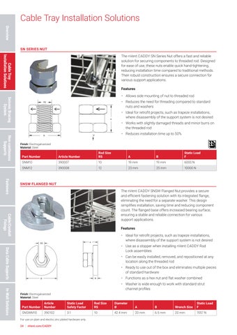 CADDY Cable Pathway Solutions 第 24 页