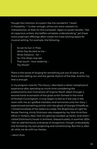 Joyce DiDonato and Time for Three: "Emily - No Prisoner Be" - Program 第 23 页