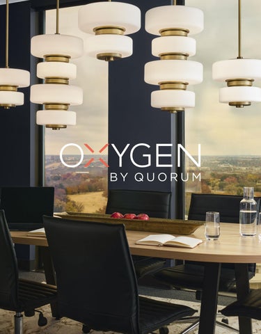 Quorum 2026 灯饰目录 · Oxygen by 第 3 页