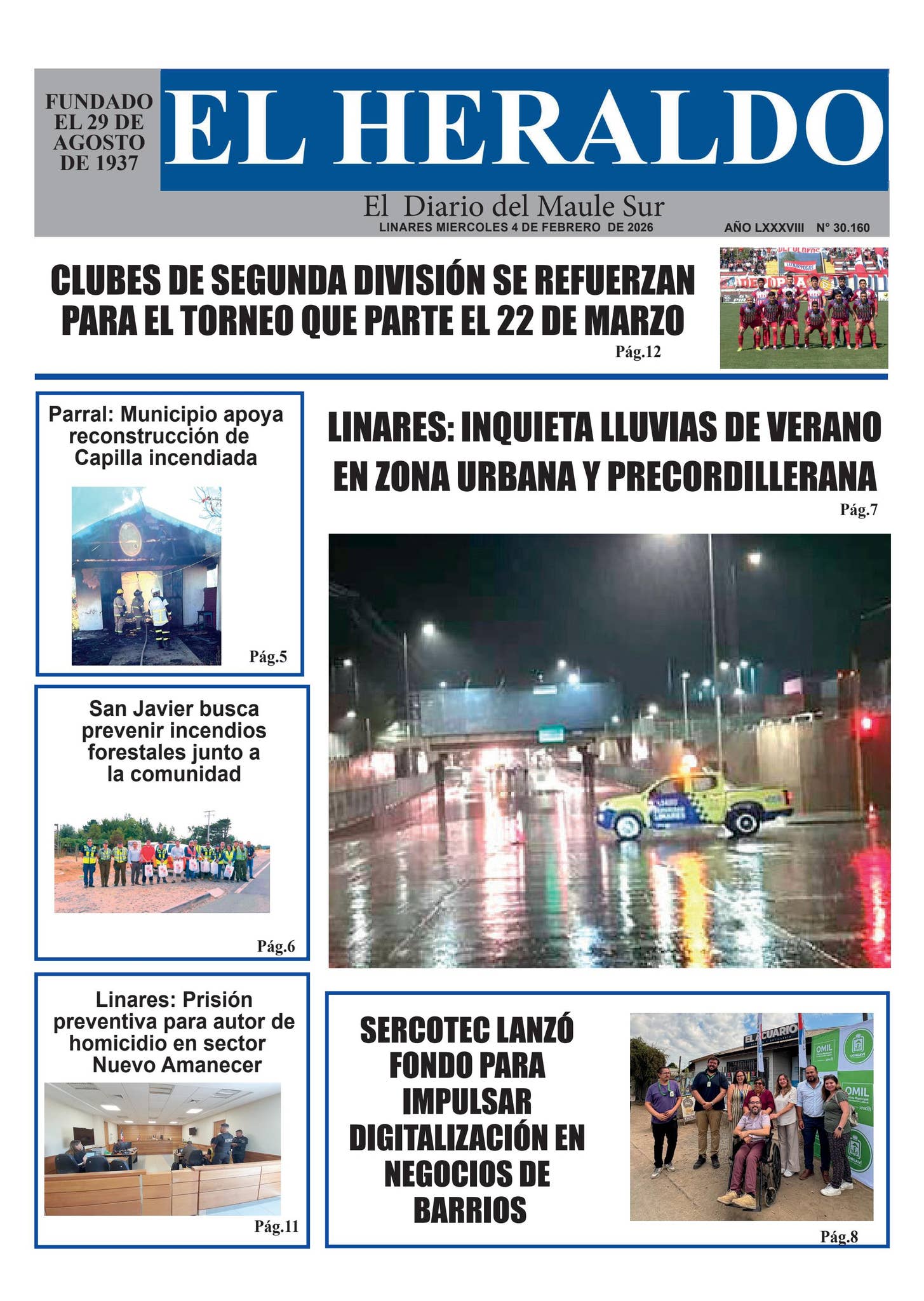 Miercoles 04 de febrero 2026