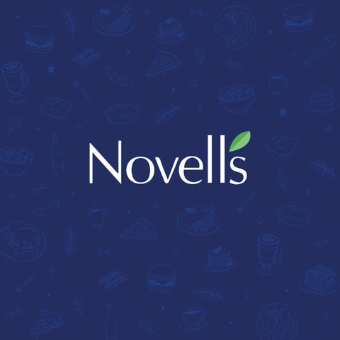 Novell's Restaurant Spring Menu 2026