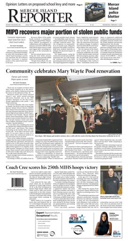 Mercer Island Reporter - Latest Issue