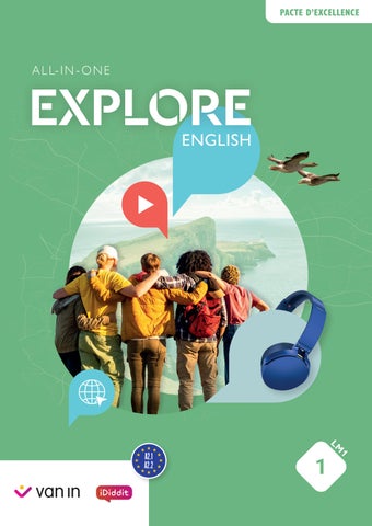 Explore English - Livre-cahier complet - 1re année