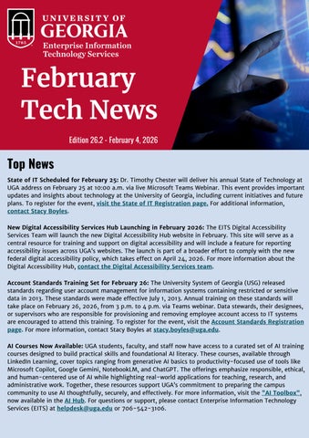 February 2026 Tech News