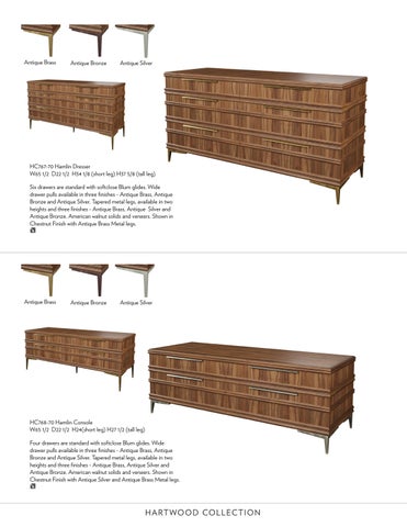 Hickory Chair Bangkok - Hartwood 家具产品集 型录 第 7 页