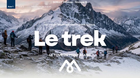 Le tour du Mont Blanc