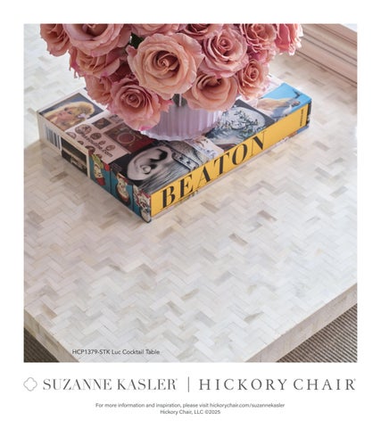 Hickory Chair Suzanne Kasler 家具型录 - 春季 2025 第 16 页
