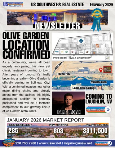 US Southwest® Real Estate Newsletter February 2026