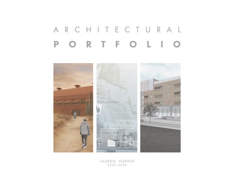 Architectural Portfolio 2022-2026