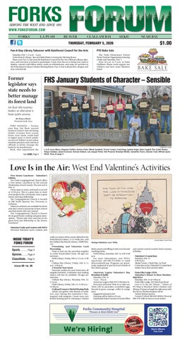 Forks Forum - Latest Issue