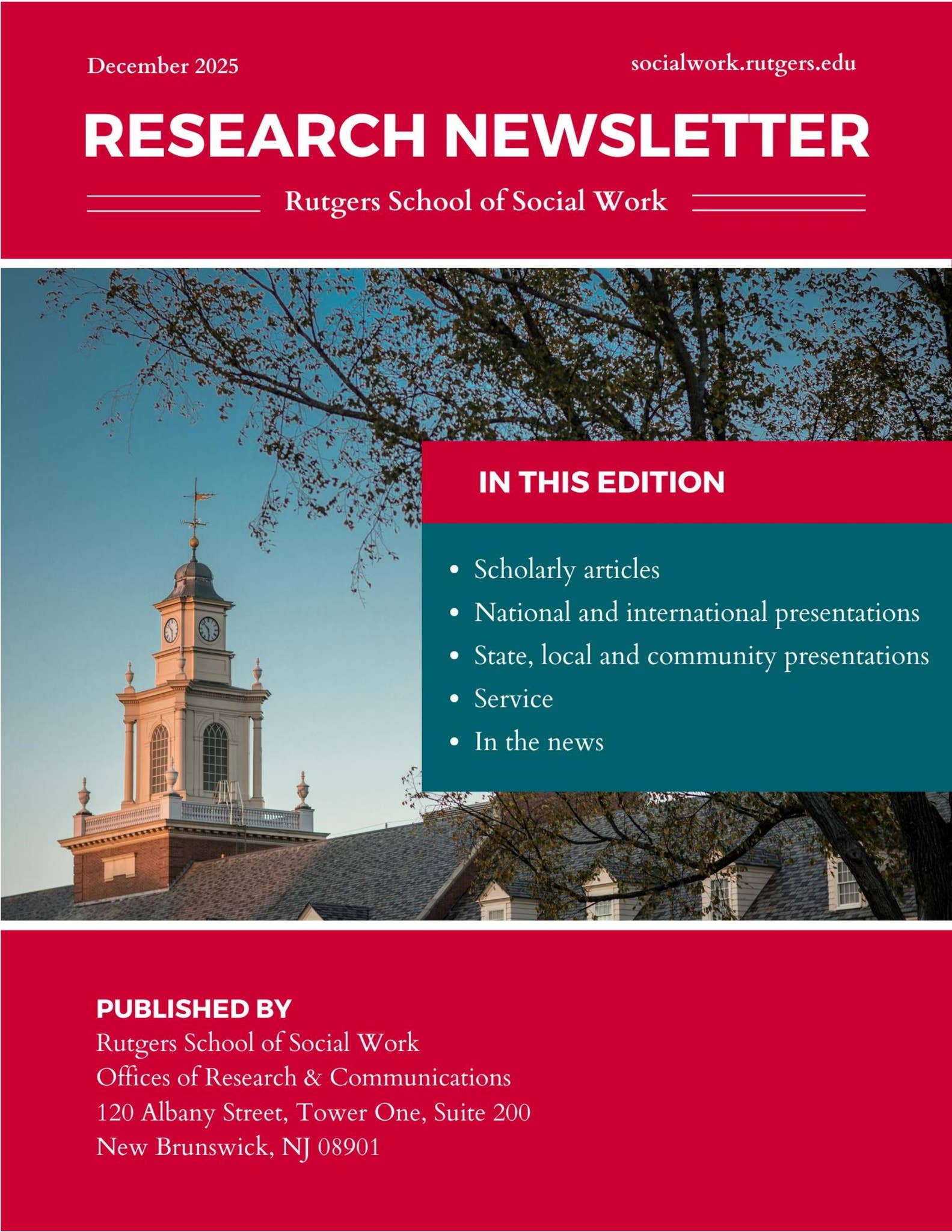 Social Science Newsletter Topics December 2025 Research Newsletter by Rutgers SSW - Issuu