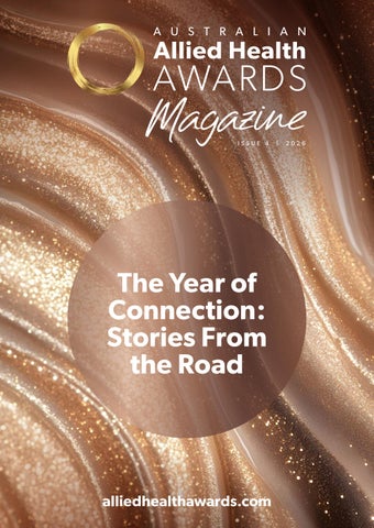 2025 Australian Allied Health Awards - Issue Four
