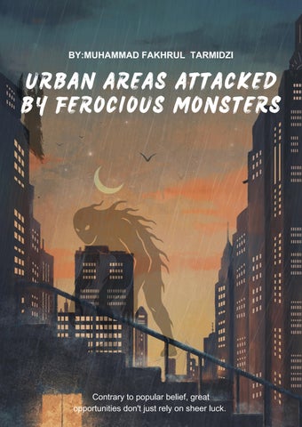 monster monster ganas dan menemukan pondok pesantren