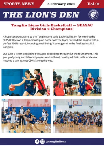 The Lion's Den Vol. 91