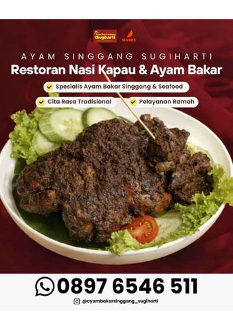 Hub. 0897 6546 511, Restoran Nasi Kapau & Ayam Bakar Singgang Rekomendasi Acara Kantor Pekanbaru