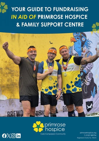 Primrose Hospice Fundraising pack