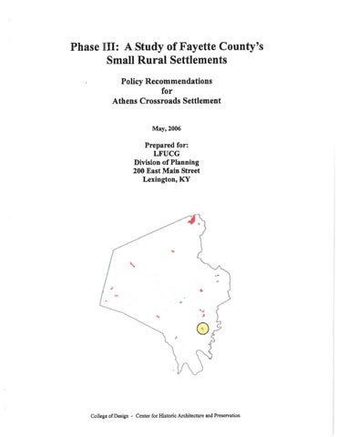 Rural Settlement Study 第 17 页