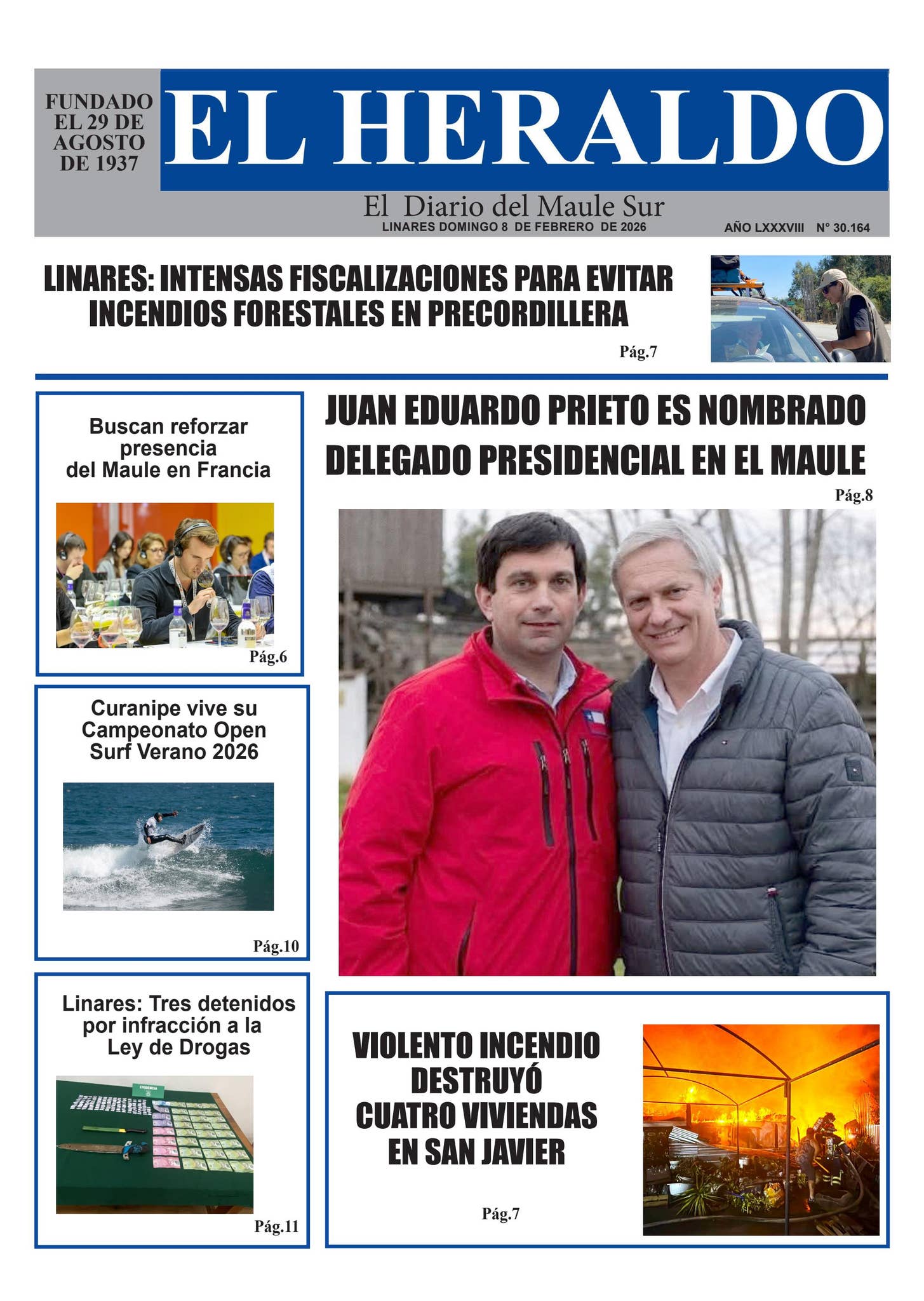 Domingo 08 de febrero 2026