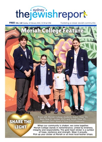 The Sydney Jewish Report | February 2026
