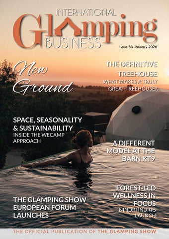 New Ground | International Glamping Business | January 2026
