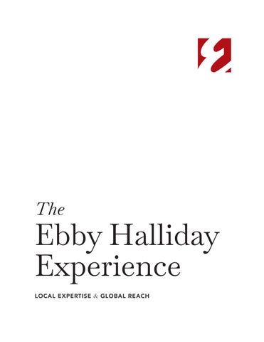 Ebby Halliday listing presentation
