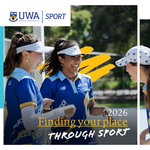 2026 UWA Sport Brand Brochure