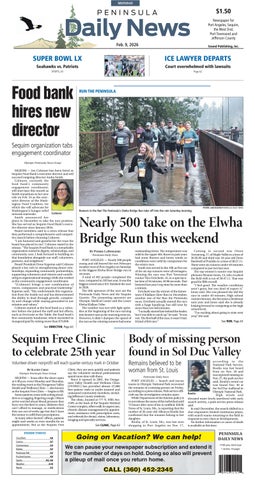 Peninsula Daily News, Jefferson County, February 09, 2026