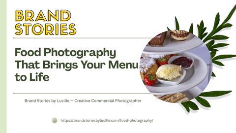Food Photographer Leeds | Restaurant Photography by Lucille