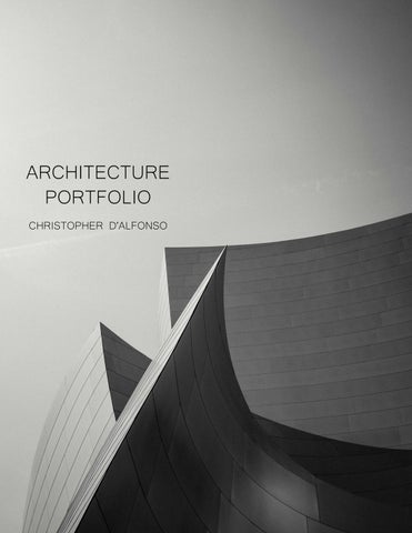 Christopher D'Alfonso Portfolio by ChristopherDAlfonso - Issuu