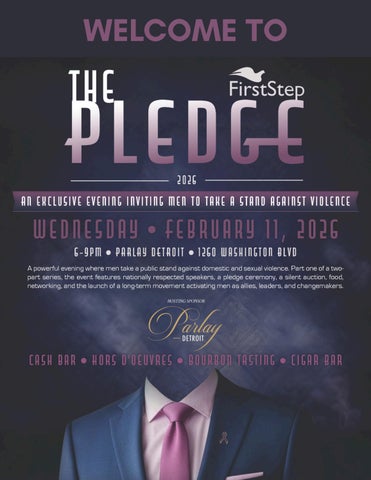 First Step's "The Pledge" Program