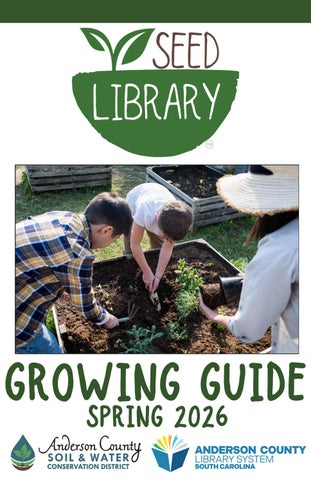 Spring 2026 Growing Guide