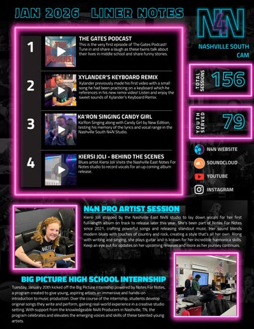 JANUARY 2026 | NASHVILLE SOUTH