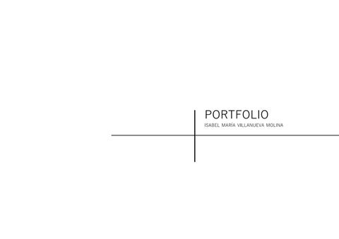 PT.02: Mi aprendizaje, Portfolio Isabel Villanueva