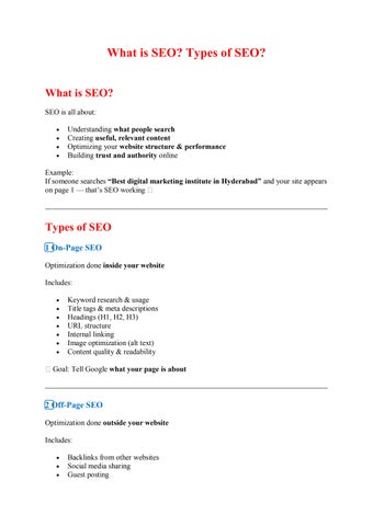 Best Digital Marketing Institute in Hyderabad