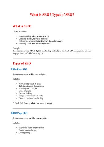 India's No.1 Digital Marketing Training Institute in Hyderabad