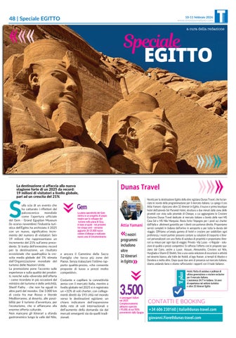 Speciale Egitto 10-11 febbraio 2026