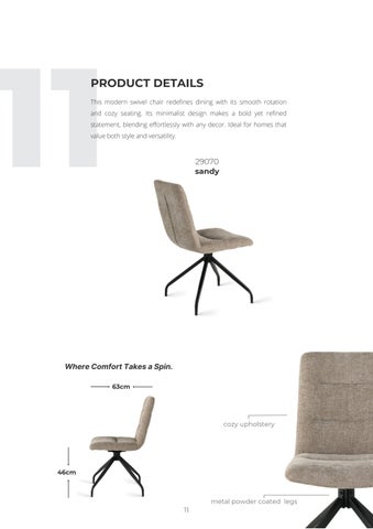 høros 家具目录 · Chairs × Bar Stools by 第 11 页