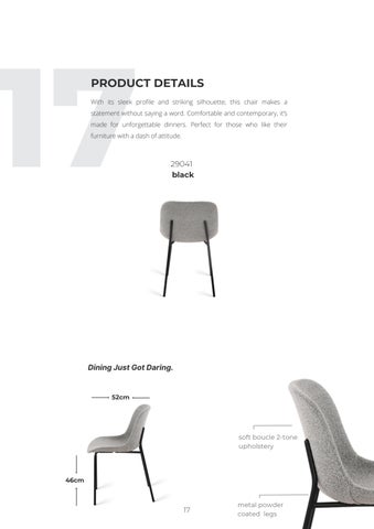 høros 家具目录 · Chairs × Bar Stools by 第 17 页