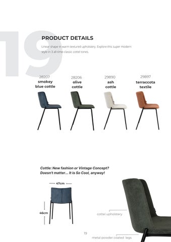 høros 家具目录 · Chairs × Bar Stools by 第 19 页
