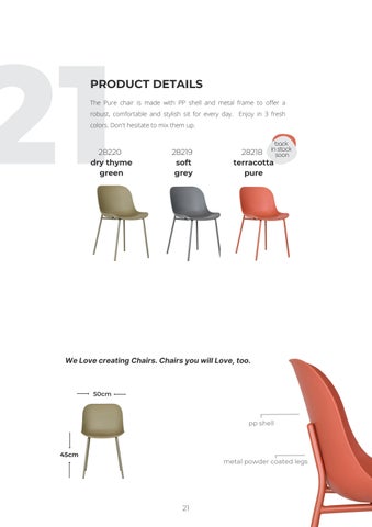 høros 家具目录 · Chairs × Bar Stools by 第 21 页