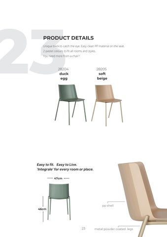 høros 家具目录 · Chairs × Bar Stools by 第 23 页