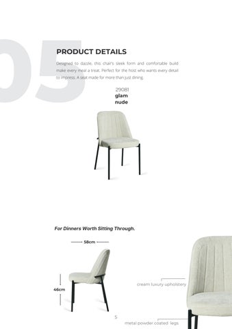 høros 家具目录 · Chairs × Bar Stools by 第 5 页