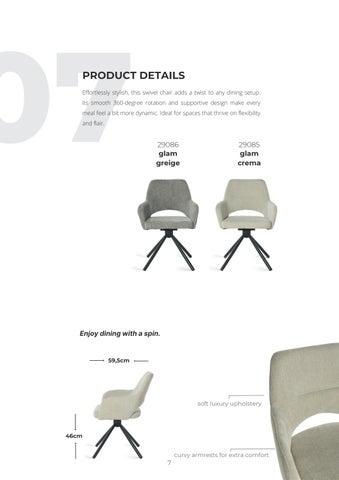 høros 家具目录 · Chairs × Bar Stools by 第 7 页