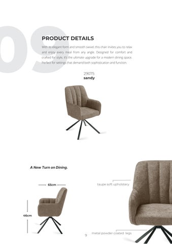 høros 家具目录 · Chairs × Bar Stools by 第 9 页