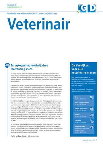 Veterinair februari 2026