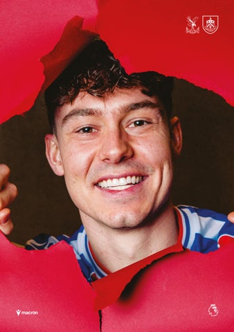 Crystal Palace v Burnley matchday programme 2526 