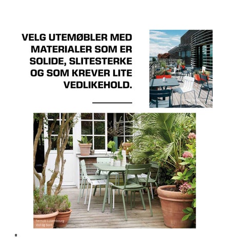 Utemøbler – inspirasjon 2026 第 8 页
